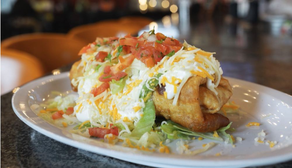 Chimichanga Burrito at El Pueblo Mexican Food