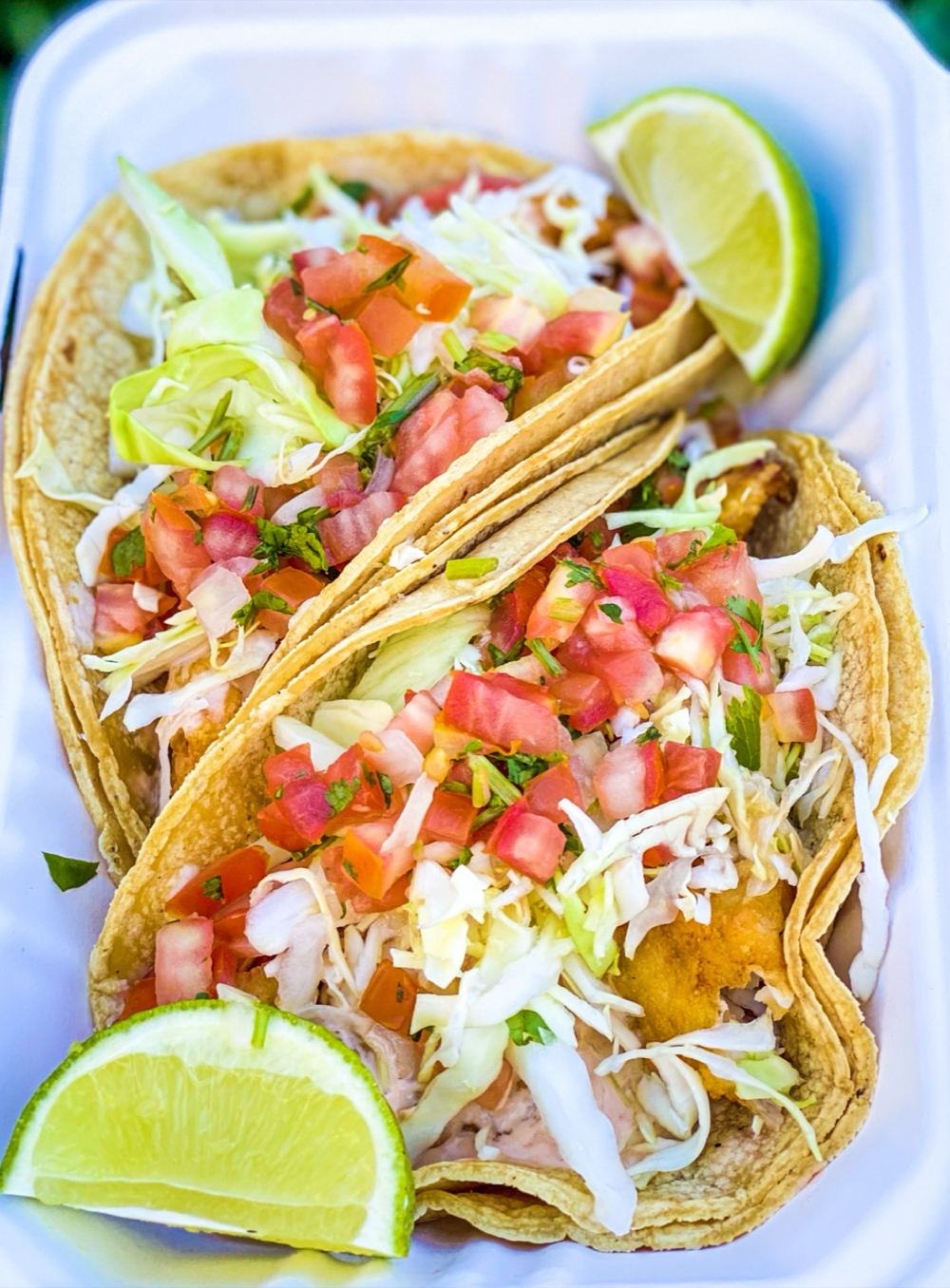 Fish Taco (Battered) at El Pueblo Mexican Food