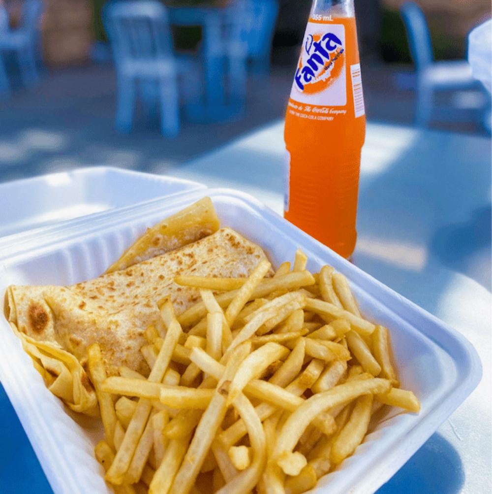 K1. Cheese Quesadilla at El Pueblo Mexican Food